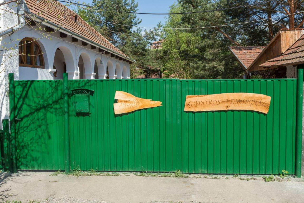 Gadoros Vendeghaz Hotel Egerszalók Exterior foto